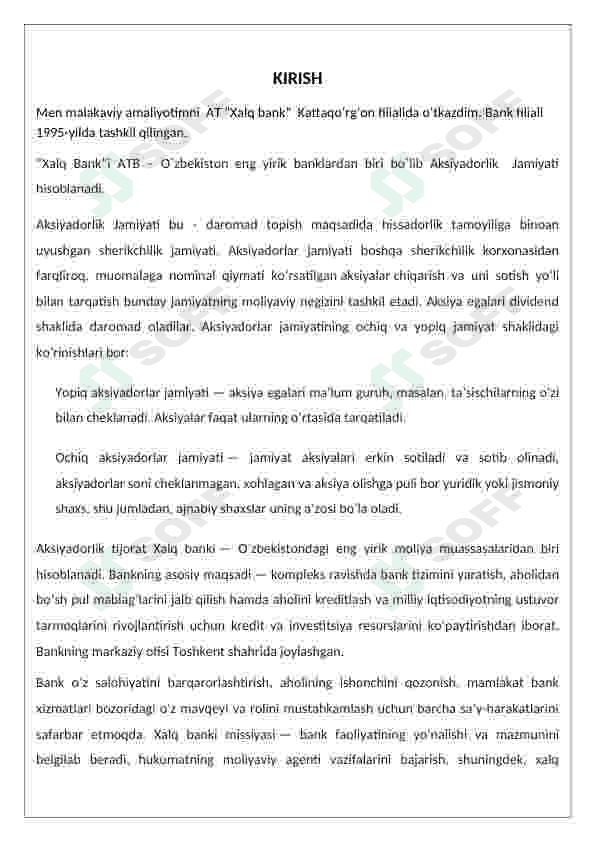 amaliyot hisoboti xalq banki 3