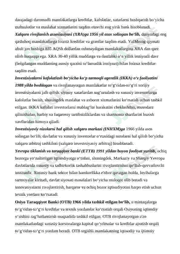 xalqaro moliya institutlari 3