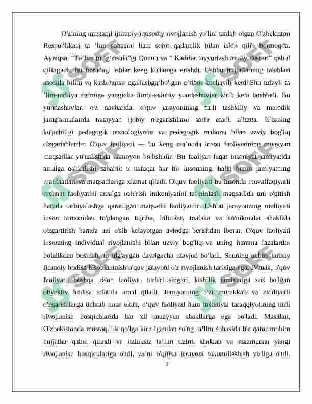 Maktabgacha yoshdagi bolalarning yoshga doir pedagogik-psixologik xususiyatlari va ularning bolaning sog'lom rivojlanishidagi ahamiyati 3