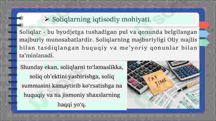 Soliqlarning funksiyalari va ularni takomillashtirish yo'llari 3