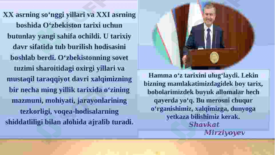 O`zbekistonning yangi tarixi 3