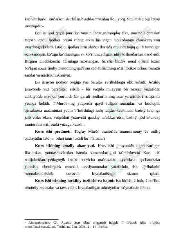 TOG'AY MUROT ASARLARIDA MILLIYLIK 3