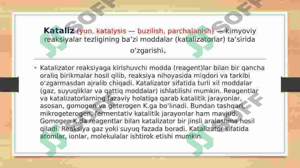 FERMENTATIV KATALIZ 3