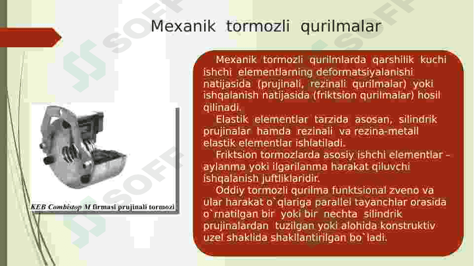 Mexatronika asoslari (MI) 4