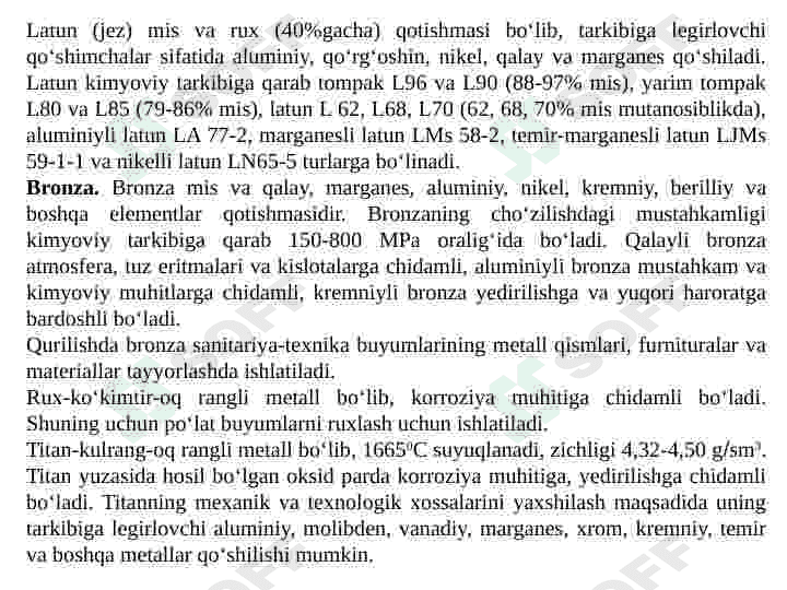 Rangli metallar 4