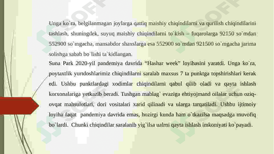 O‘zbekistonda chiqindi muammosi va unga munosabat tahlili. 4