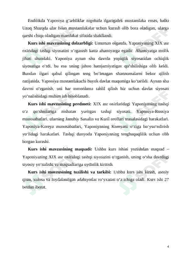 XIX asrning 70- 90-yillar boshidagi Yaponiya tashqi siyosati 4