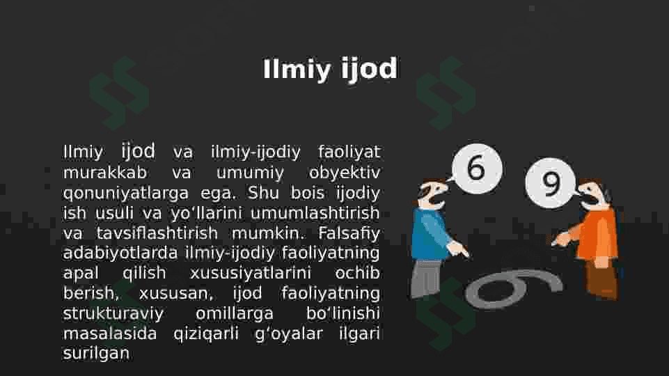 Ijod-yangi qadriyatlar yaratish omili 4