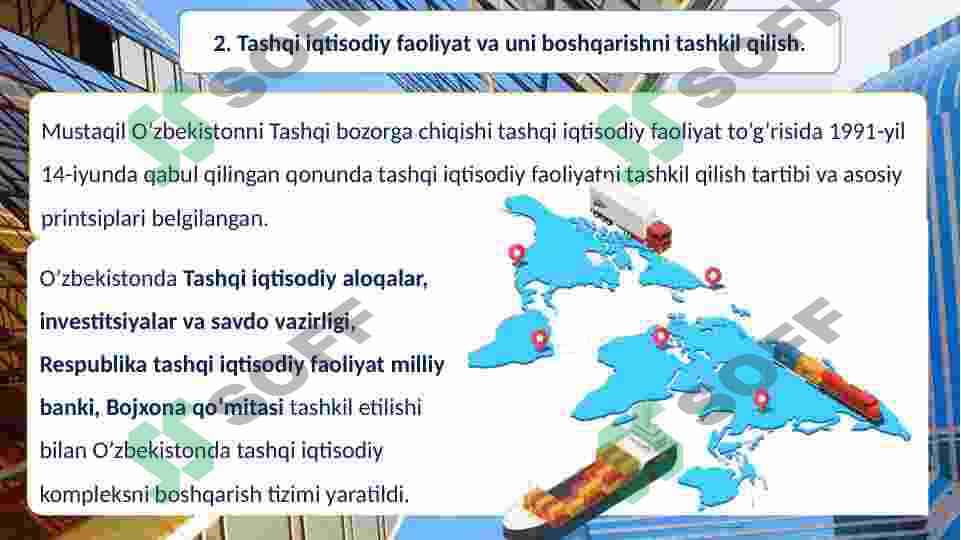 Tashqi savdo va uni boshqarish 4