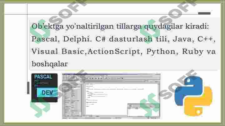 Zamonaviy dasturlash tillari 4