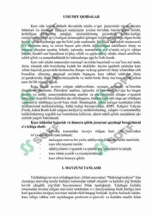 Kurs ishi yozish uchun uslubiy qo'llanma 4