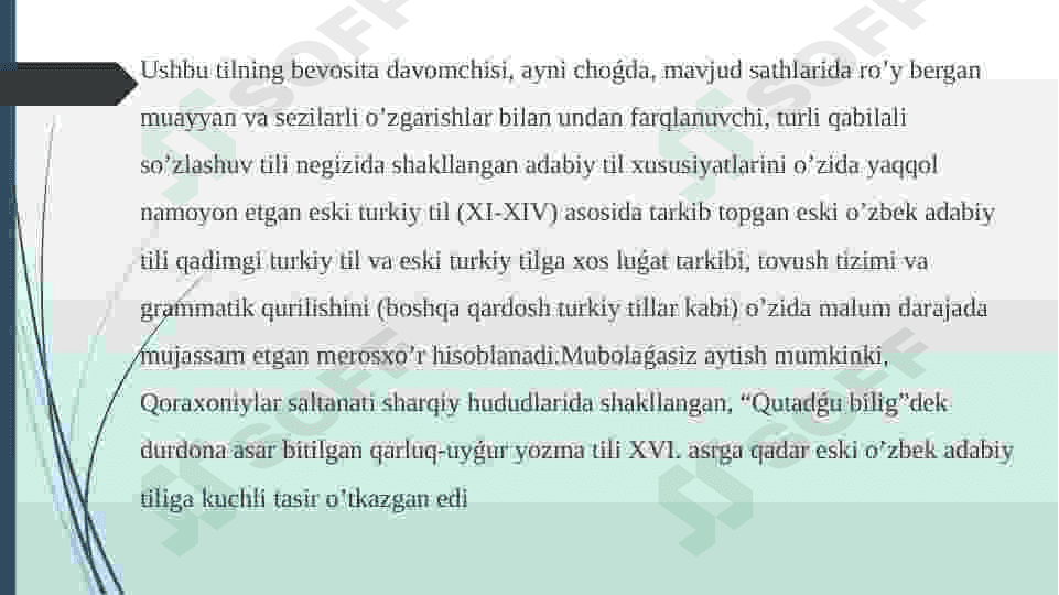 O‘zbek tili leksikasida qadimgi turkiy tilga xos unsurlarning qo‘llanilishi 4