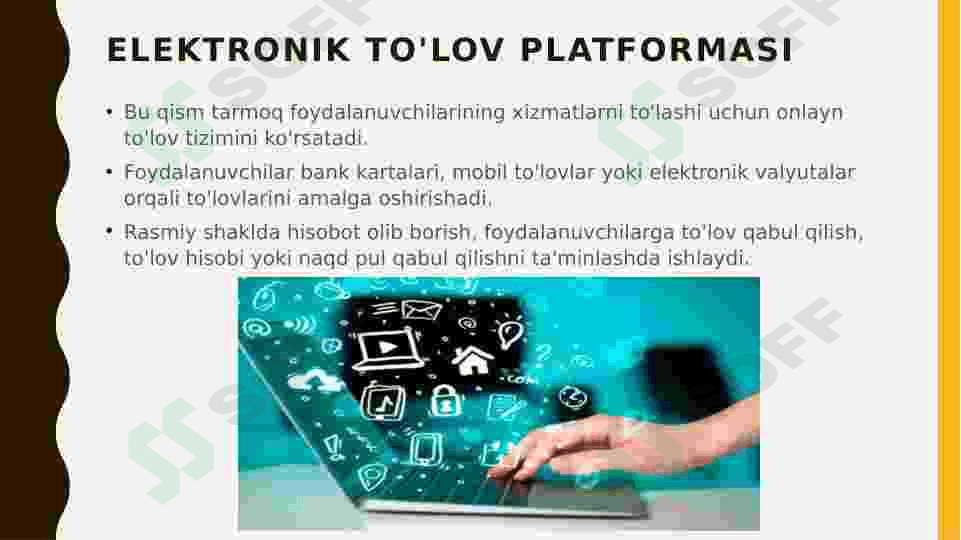 Telekommunikatsiya tizimlarida buxgalteriya hisoboti va tariflash (billing) ni boshqarish 4