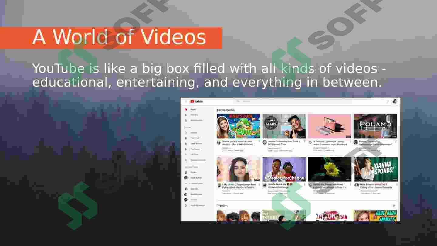 My favorite website is YouTube 4