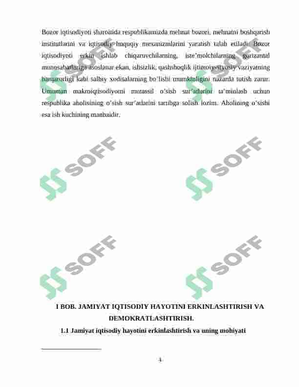O'zbekistonda jamiyat hayotini erkinlashtirish. 4