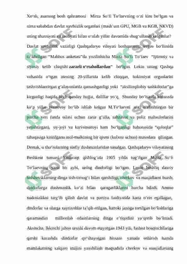 Sovet hokimiyatining qatag’onlik siyosatini ilm-fanga ko’rsatgan ta’siri 4