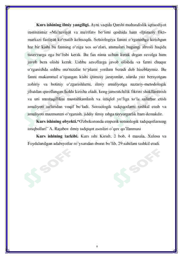 O'zbekistonda emperik sotsiologik tadqiqotlarning istiqbollari 4