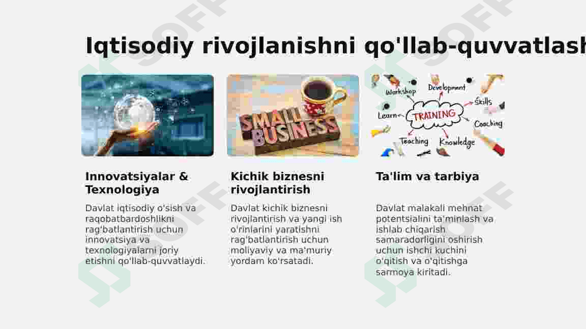 iqtisodiyotni tartibga solishda davlatning vazifalari 4
