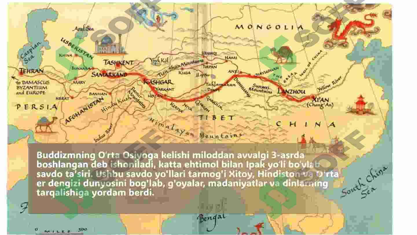 Buddizmning oʻrta Osiyo kirib kelishi va tarqalishi 4
