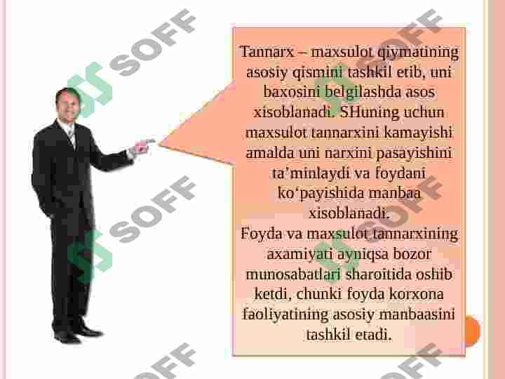 KIMYO VA OZIQ-OVQAT SANOATI KORXONALARI SARFLARI, ULARNING MOHIYATI, STRUKTURASI VA TASNIFI 4