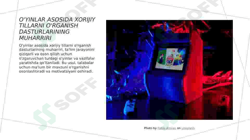 Xorijiy tillarni o'rganishda o'yinga asoslangan dasturlar haqida 4