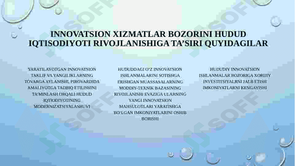 Innovatsion iqtisodiyotda xizmatlar bozorini rivojlantirish 4
