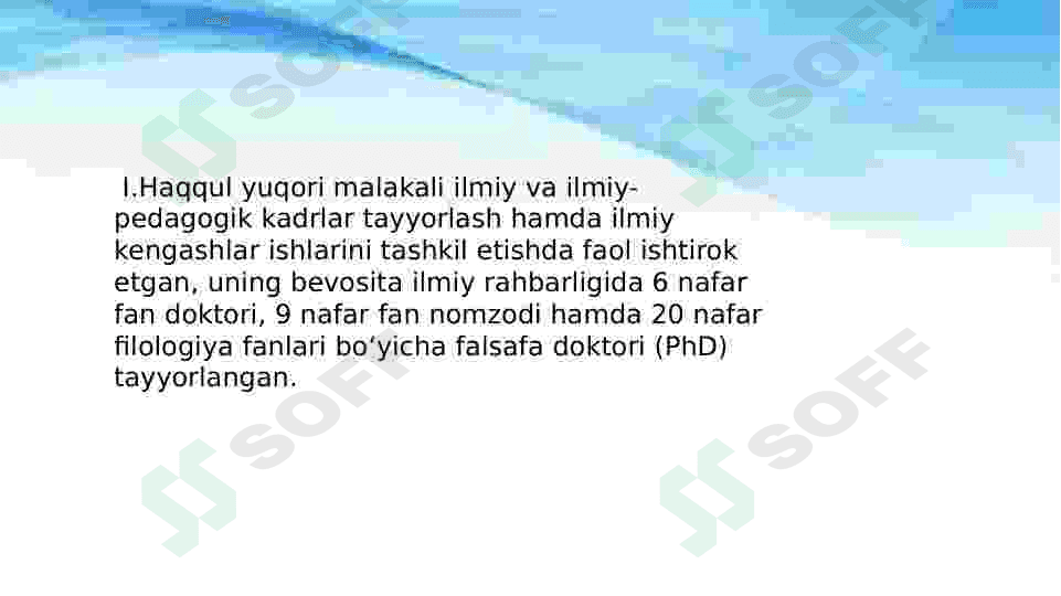 Ibrohim Haqqulov.Navoiyga qaytish 4