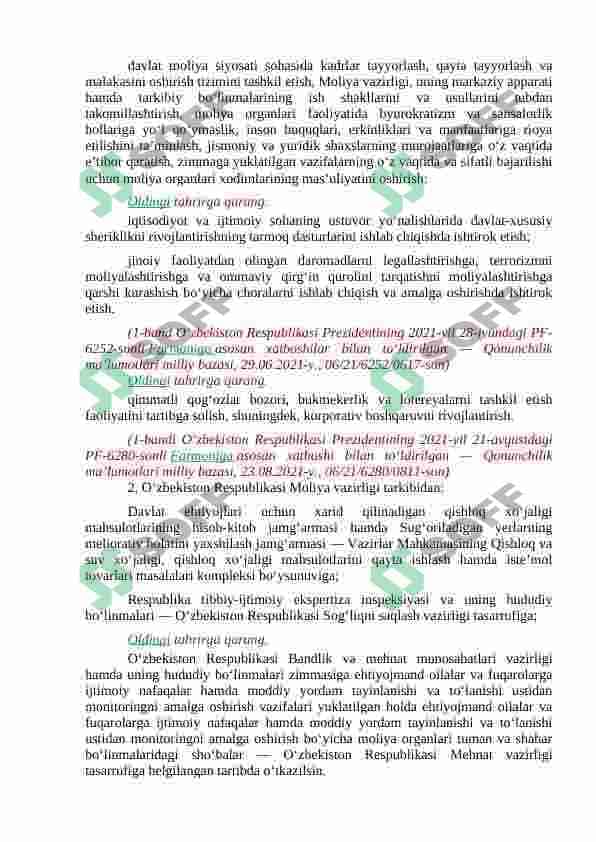 Moliya tizimi 4