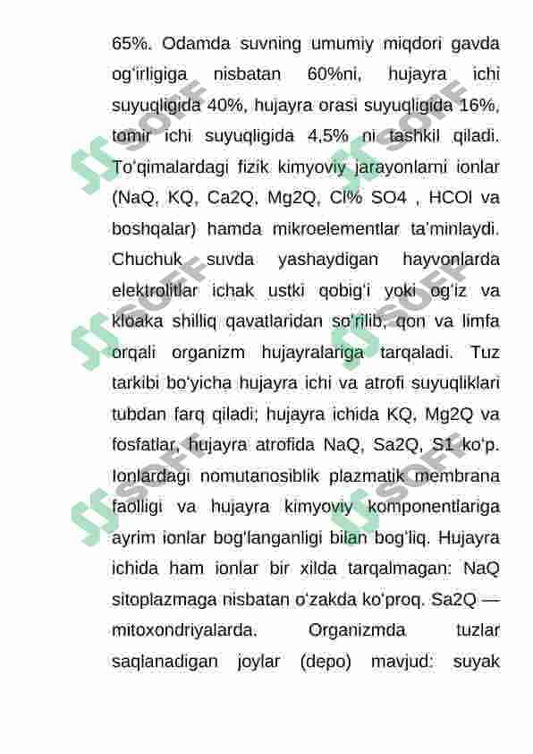 Suv-tuz va kislota-ishqor muvozanatini ta’minlovchi eritmalar texnologiyasi. Karaxtlikka qarshi infusion eritmalar texnologiyasi 4