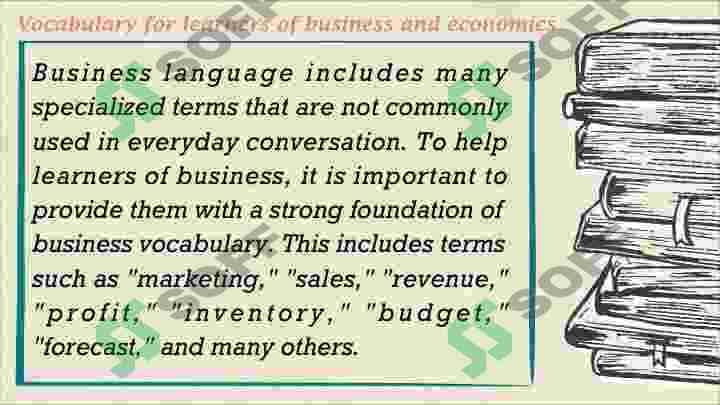 Teaching language skills and aspects to learners of business and economics 4