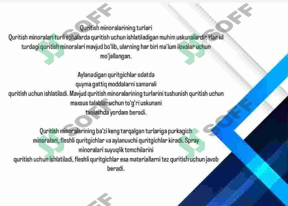 Quritish minoralari 4
