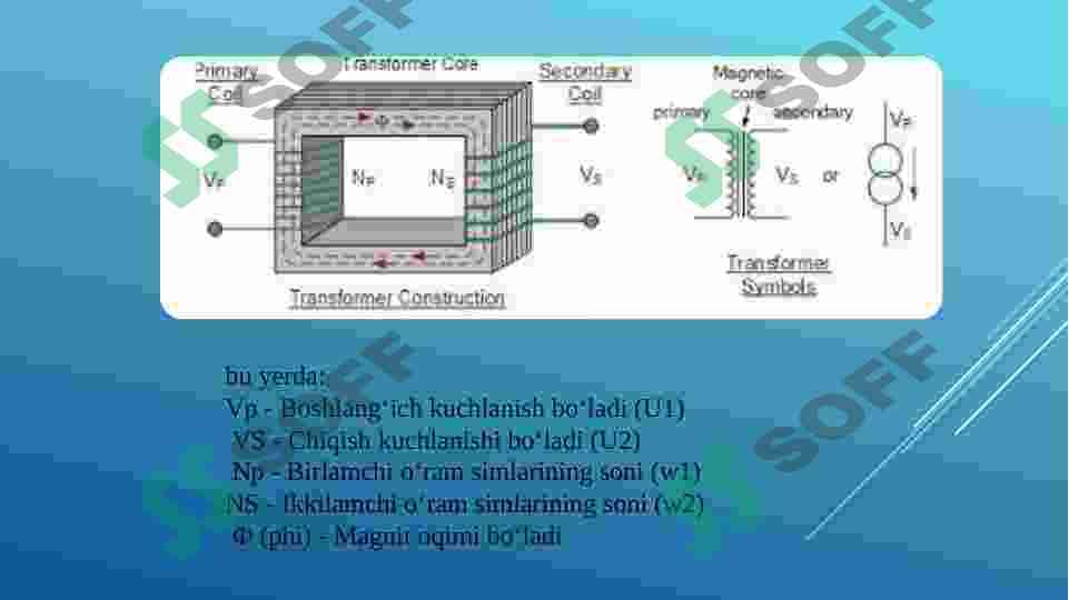 BIR FAZALI TRANSFORMATORLARNI TEKSHIRISH 4