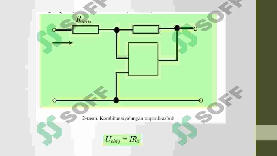 Kombinatsiyalangan raqamli asboblar. Fazometrlar 4