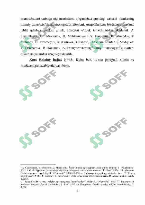 Órta asrlar savdo aloqalari manbalari 4