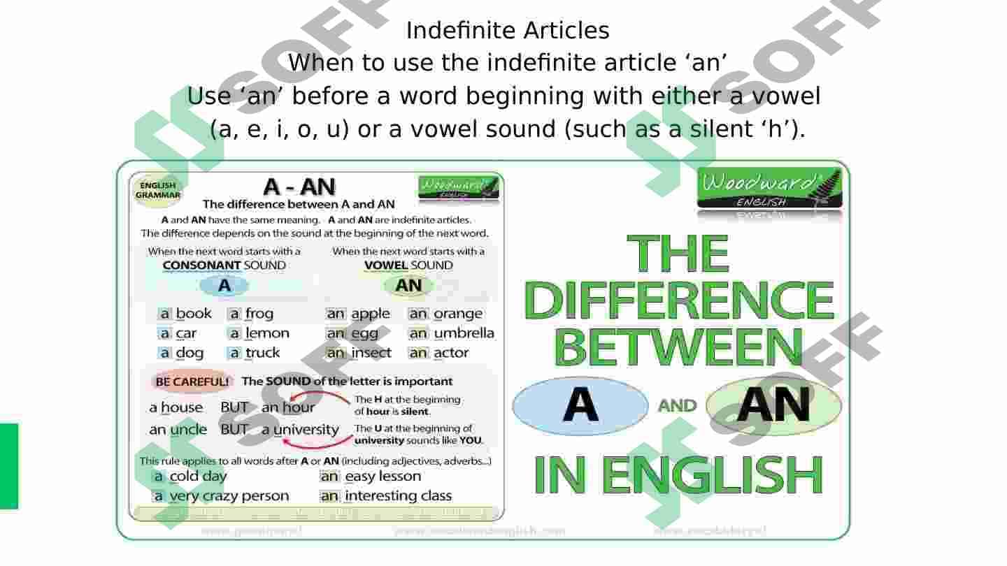 DEFINITE AND INDEFINITE ARTICLES 4