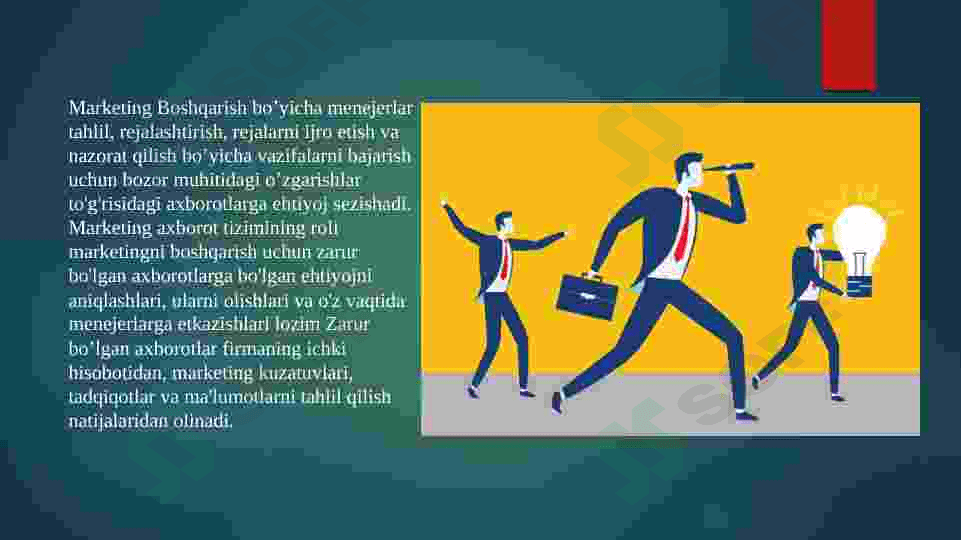 Sport tashkilotlarida marketingni boshqarishni birinchi bosqichidagiasosiy qarorlar 4