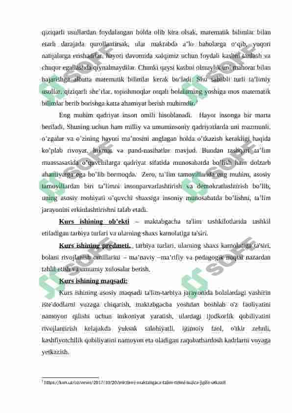 Maktabgacha ta'lim tashkilotlarida tashkil etiladigan tarbiya turlari va ularning shaxs kamolatiga tasiri 4