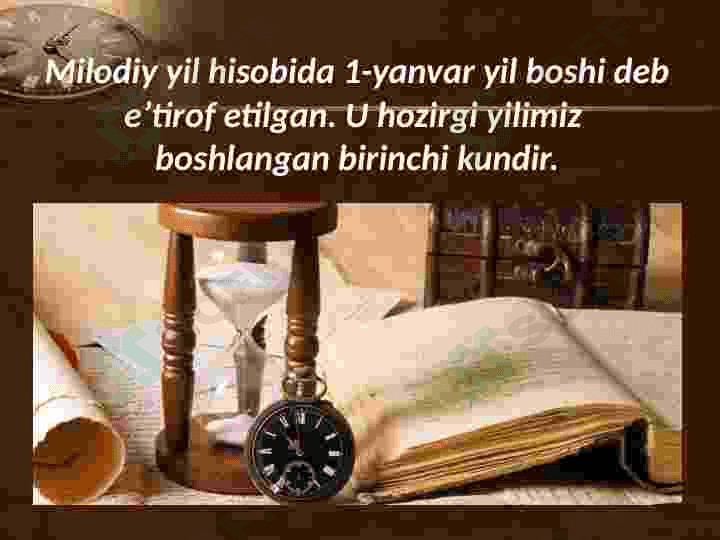Tarixda yil hisobi 5 sinf 4