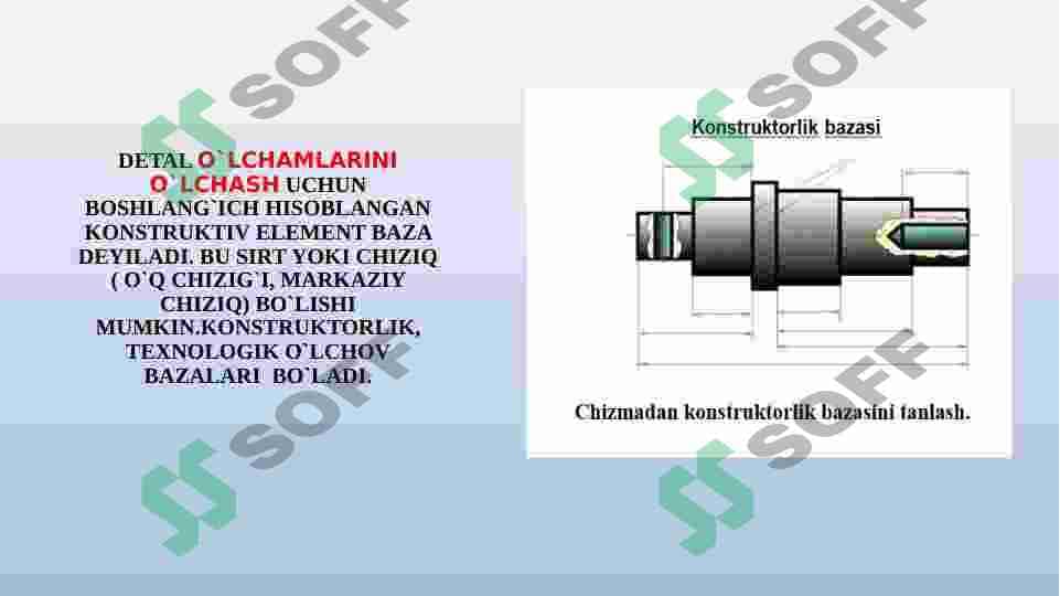 Detallarga o`lcham qo`yish 4
