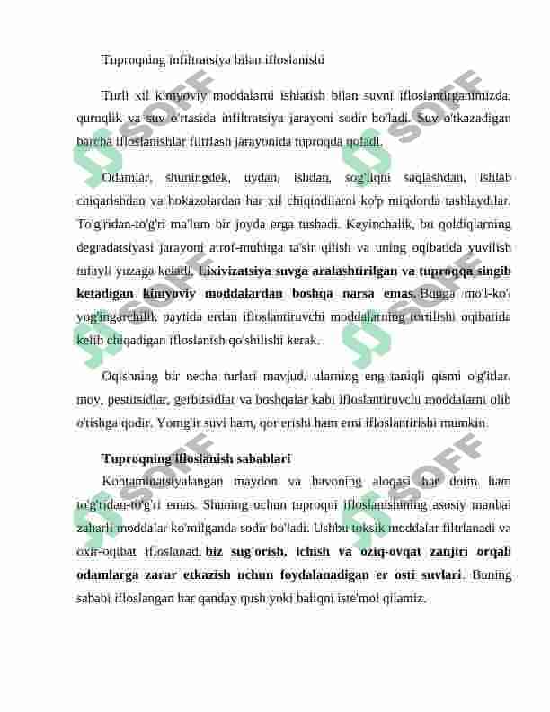 Tuproqning ifloslanishi 4