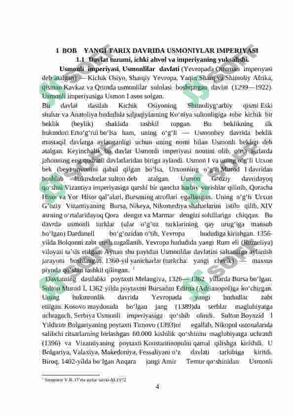 USMONIY TURKLAR IMPERIYASI 4