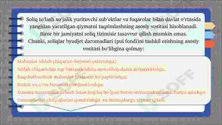 Soliqlarning funksiyalari va ularni takomillashtirish yo'llari 4