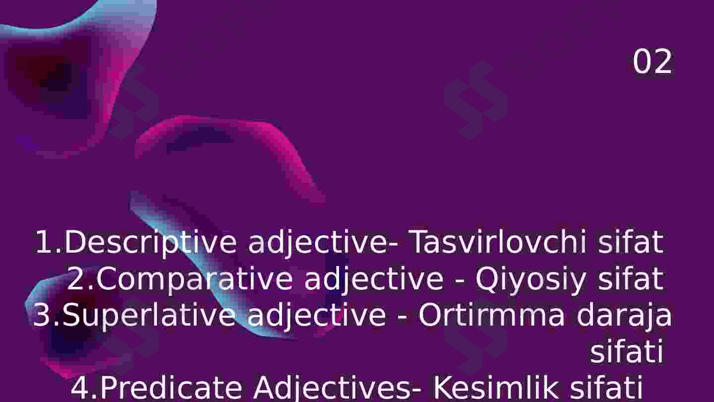 Adjective 4