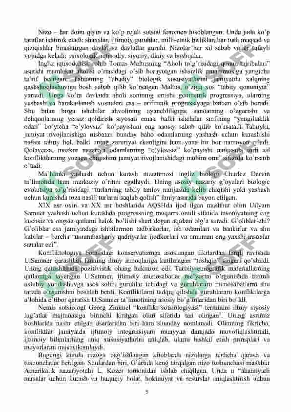 BOSHQARUV FAOLIYATIDA NIZOLAR VA ULARNI BARTARAF ETISH YO’LLARI 5