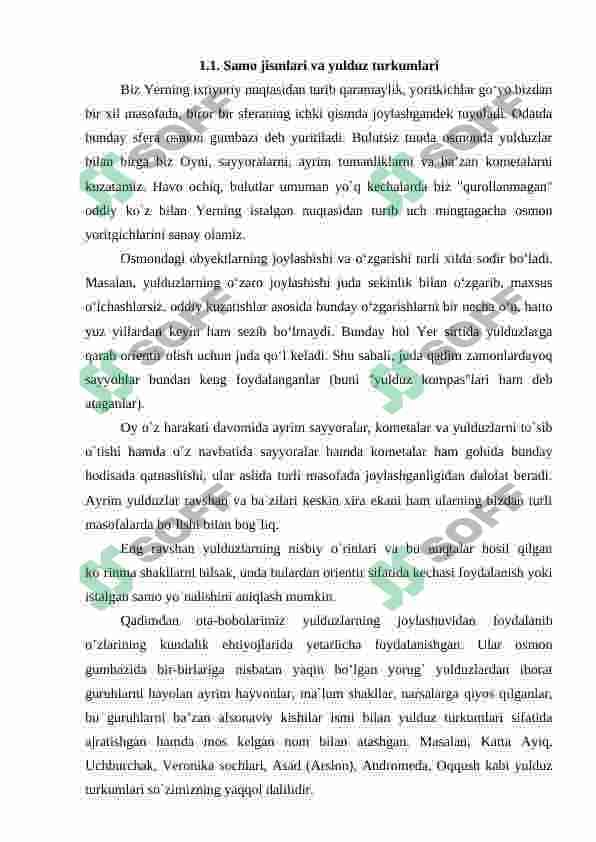 Yukduzlar va Sayyoralar 5