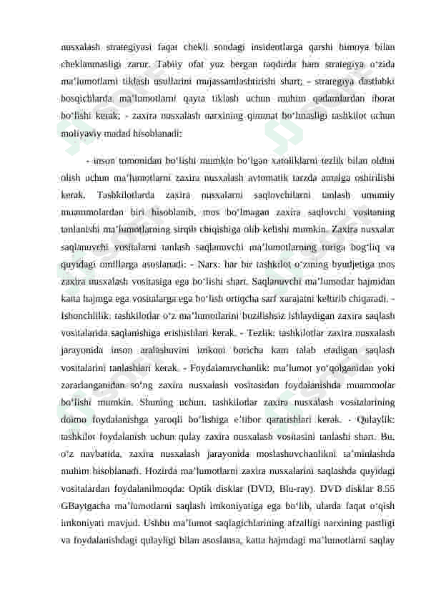 Windows OTda zaxira nusxalashni (Backup and Restore) amalga oshirish 5