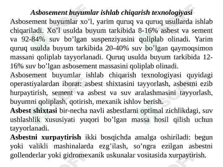 ASBESTSEMENT buyumlar 5