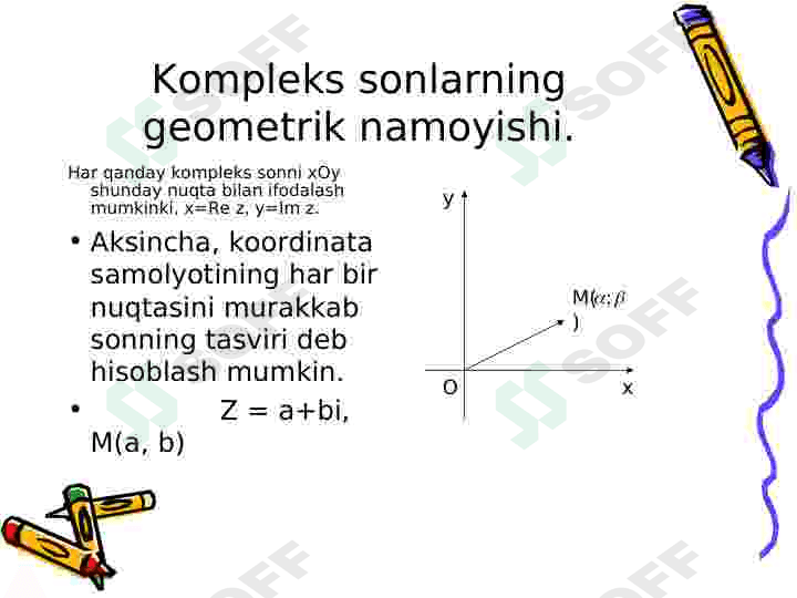 KOMPLEKS SONLAR 5