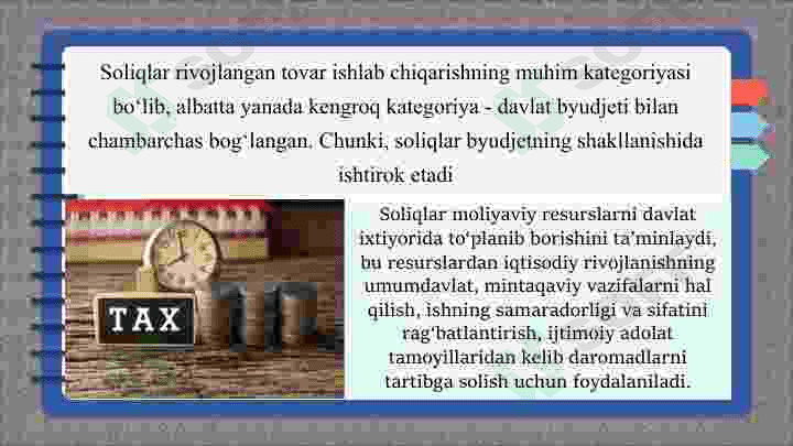 Soliqlarning funksiyalari va ularni takomillashtirish yo'llari 5