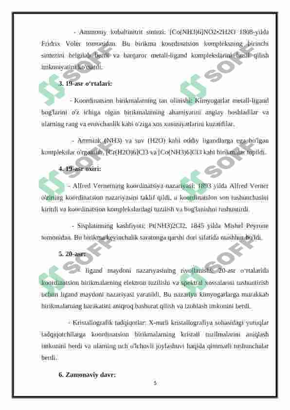 Kompleks birikmlar - biologik faol birikmalar 5